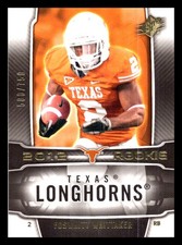 2012 SPx Rookies /750 Fozzy Whittaker Foswhitt Whittaker #196 RC Texas Longhorns