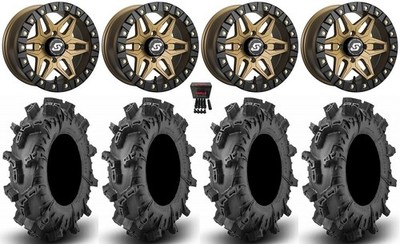Sedona Split6 Bdlk 14''Wheels Br 30''Terminator Max Tires Kawasaki MulePro FXTKRX