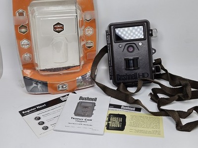 Bushnell Trophy Cam HD Max 8MP No Glow Trail Camera 720p Video 60ft Flash NEW