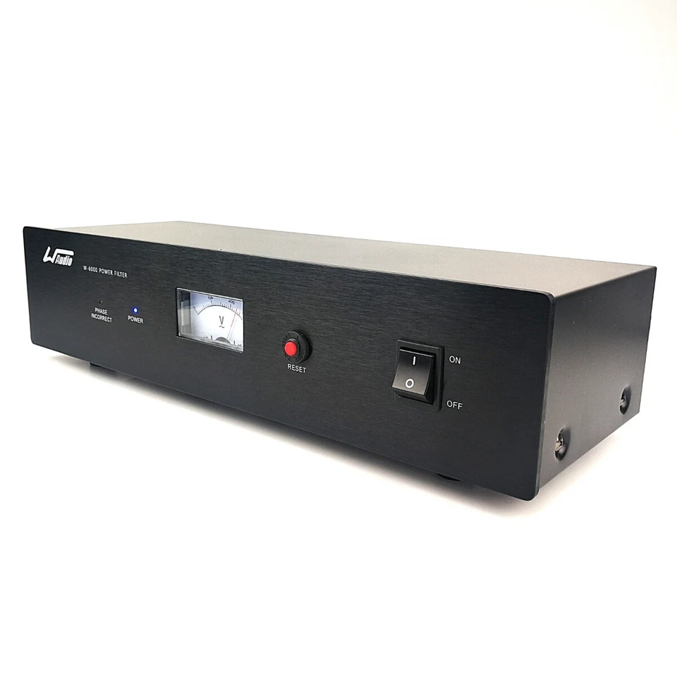 W-6000 Power Conditioner Power Purifier Audio Noise Power Filter with EU outlet - Image 3 of 4