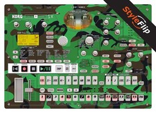 Korg Electribe SX SD Green Camo Protective Decal StyleFlip Skins