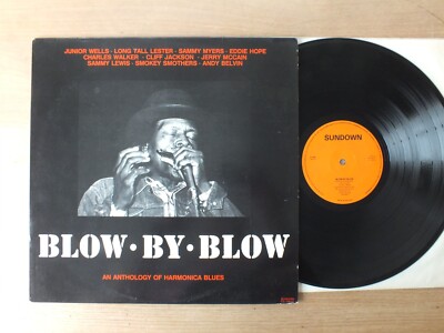 Various - Blow By Blow - An Anthology of Harmonica Blues  LP   Vinyl   vg++