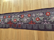 Usbekischer Wandbehang - Handarbeit -  Rundumbehang - Suzani