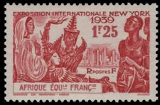 FRENCH EQUATORIAL AFRICA 79 - New York Wolrd's Fair  (pb97434)