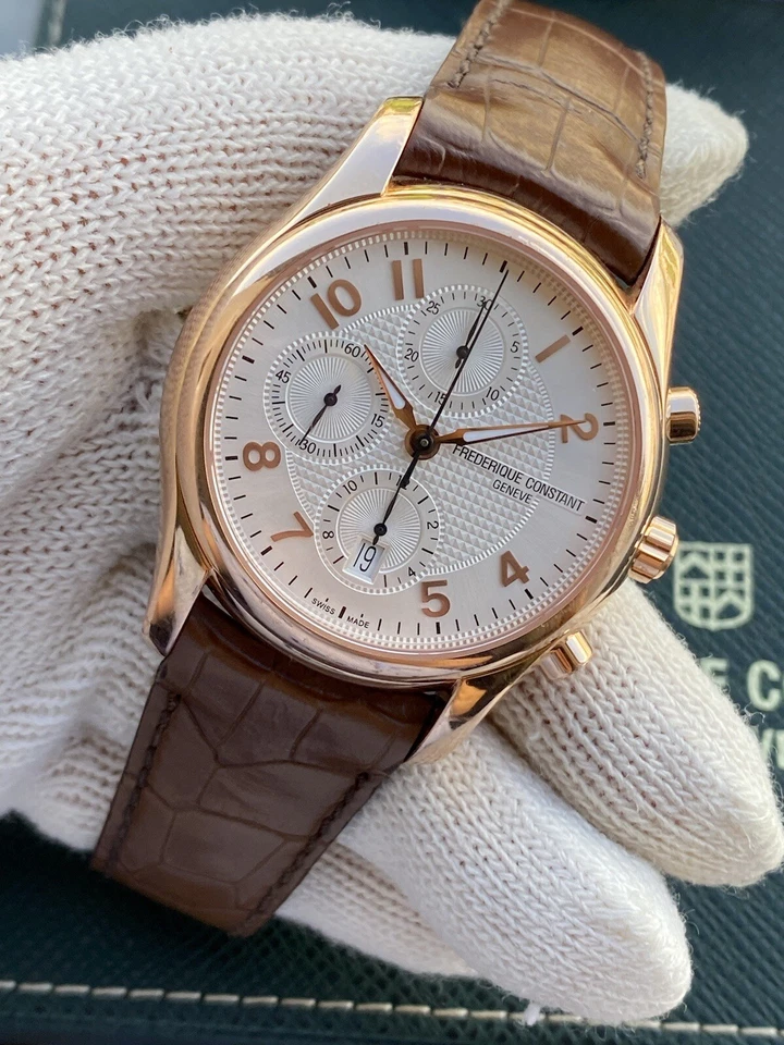 Frederique Constant Runabout Watch Chronograph Automatic 43mm Limited 1888 - Image 2 of 4