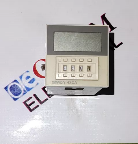 OMRON H3CA-8 DIGITAL ELECTRONIC TIMER TIMING 0.1S-9990H VOLTAGE 110VAC FAST SHIP