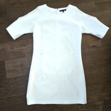 Rachel Roy Off-white Shift Dress Size 6 S