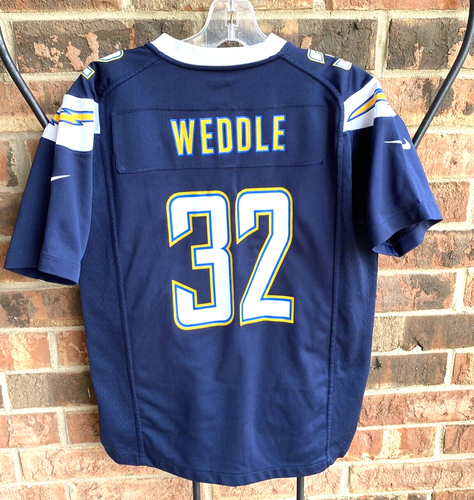 NFL San Diego Chargers Eric Weddle 32 Nike Blue Jersey Youth L - Picture 9 of 18