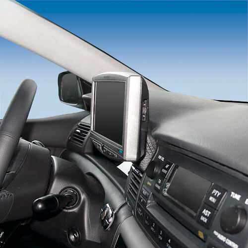Kuda Console Porta Navigatore Per Mercedes Classe M (W164) Dal 07/05, In Ecopelle Nera, Design Su Misura - 3