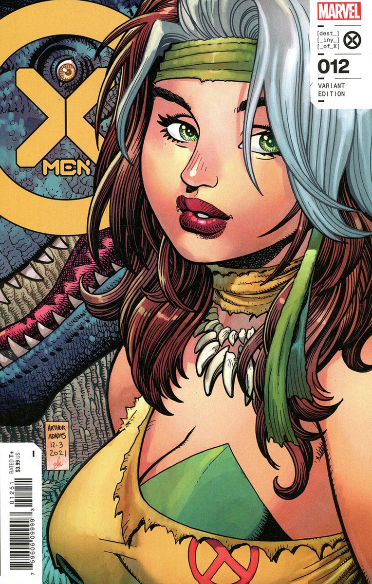 X-Men (2021) #12 NM Arthur Adams Savage Land Rogue 1:25 Variant