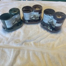 3 Bathroom Accessories Set 3 Pieces Soap Dish Toothbrush Holder, Cup Green/b/bu