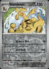 Pokemon -  Gholdengo 131/191 - Reverse Holo - Surging Sparks - NM/M