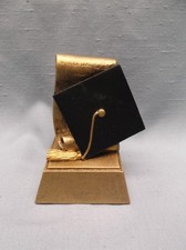 graduate cap tassel trophy resin award RS451 personalized