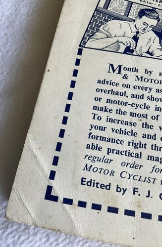 Vintage “More Miles Per Gallon” Reduce Petrol Consumption F.J. Camm, Newnes 1957 - Foto 23 di 24
