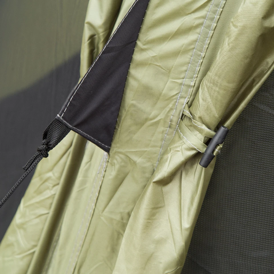 Tienda de campaña Tipi intenso familia exterior dormir cúpula refugio con bolsa de transporte Foto 4 de 4