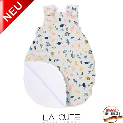 Geuther Bio Baumwolle Party Animal gr. 74-80 Außensack Schlafsack Babyschlafsack