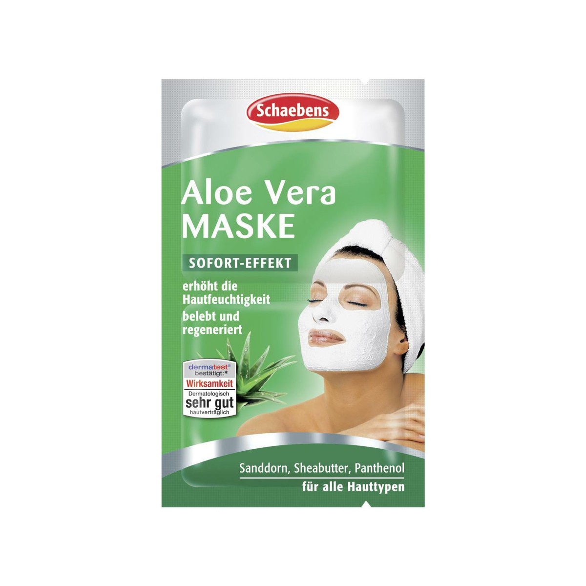 Schaebens ALOE VERA Gesichtsmaske je 2x5ml Sofort Effekt Creme Maske |  eBay.de