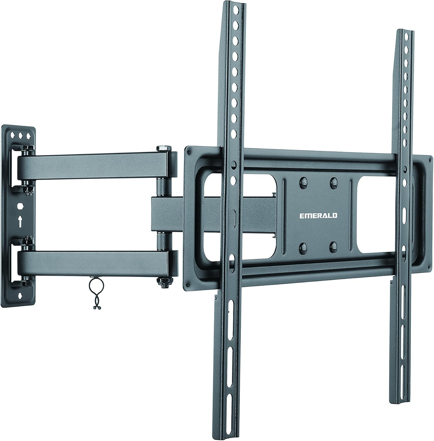 Full Motion TV Wall Mount Bracket for 26-70 Inch TV, Flat Curved Tvs