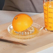 16cm Glass Citrus Lemon Orange Lime Squeezer Strainer Fresh Juicer Hand Tool