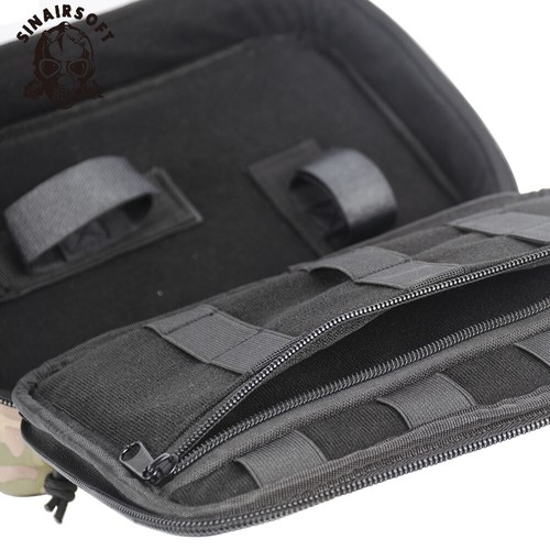 Tactical Pistol Case Handgun Carry Bag Gun Storage Range Pouch Hunting Outdoor - Picture 19 of 24