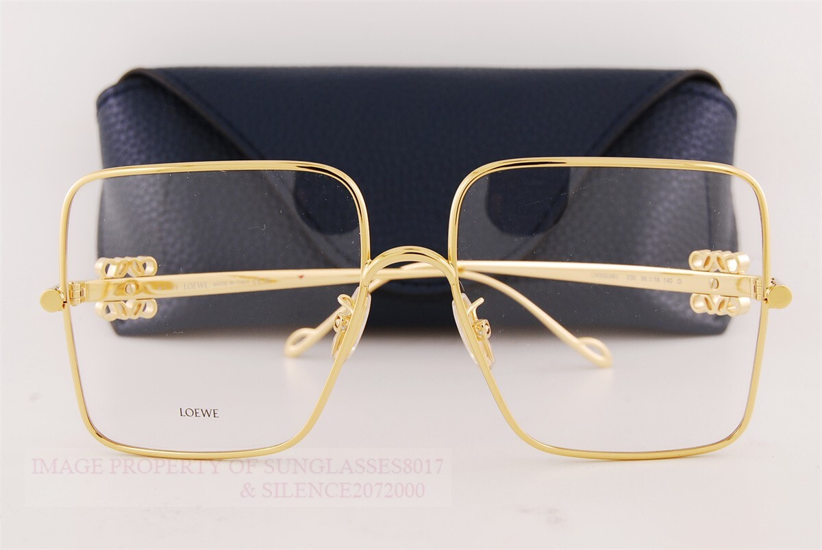 【関税&送料込】Loewe Gold l Sunglasses Loewe Signature LW40150U Sunglasses Frame color Gold