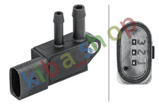 EXHAUST FUMES PRESSURE SENSOR NUMBER OF PINS 3 FITS AUDI A3 A4 ALLROAD B8 A4