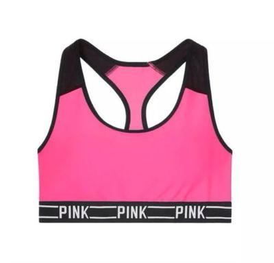 Soutien-gorge Sport Victoria's Secret Taille L Rose - Ultimate Racerback, Neuf Avec étiquettes