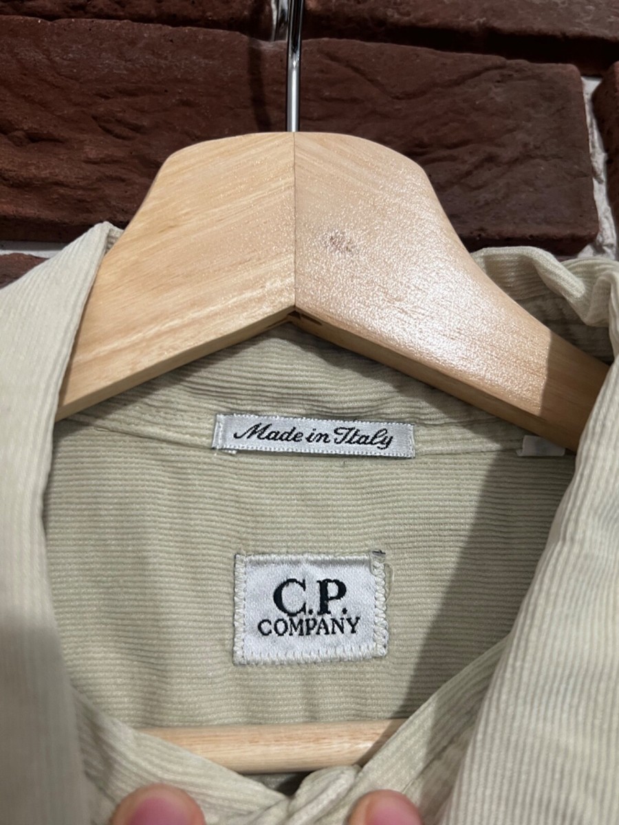 Vintage C.P. Company Corduroy Button Up Shirt Rare sizs 6