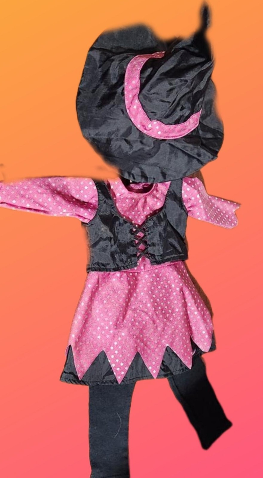 American Girl witch costume Hat Pants Dress 18" Doll Outfit Official eBay
