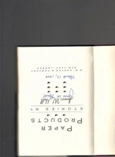 Paper Products Hardcover James W. Hall