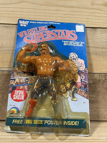 WWF Iron Sheik LJN WRESTLING SUPERSTARS FIGURE WWF...