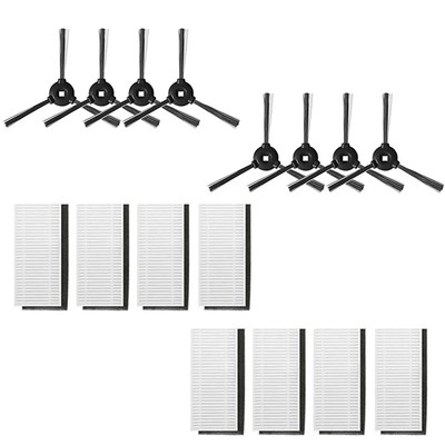 GYing Ersatzteil-Set für Lefant 8 Seitenbürste & 8 Hepa-Filter T700 M201 M501...