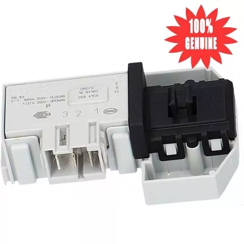 Genuine Bosch Washing Machine Door Lock Switch WFL1660 WFL1660AU/28 WFL1660AU/29 - Picture 2 of 5