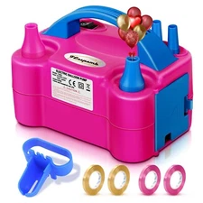 FLSEPAMB Balloon Pump, Electric Balloon Pump,Portable Dual Nozzles Electric B...