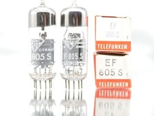 2 tubi Platinum EF805-S Telefunken Diamond Tube Tube nuovi in scatola new/nib