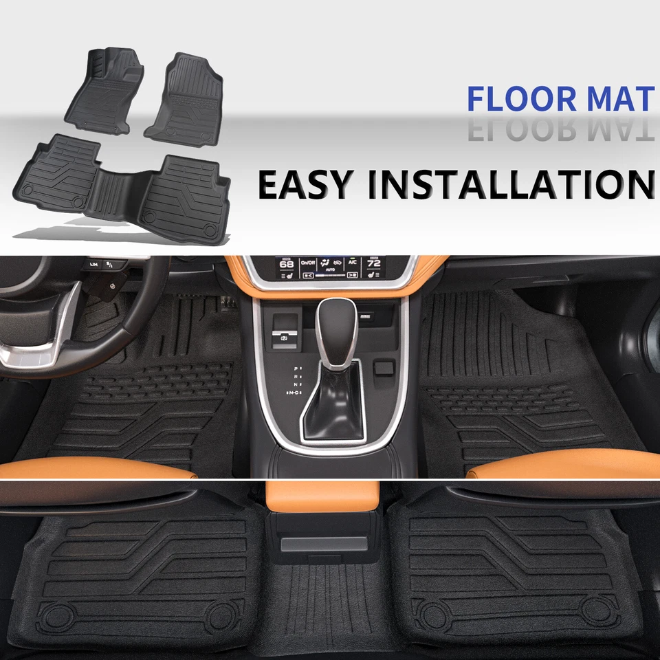 For 2020-2025 Subaru Outback Floor Mats Cargo Liners Trunks Mats Backrest Mats Foto 2 de 4