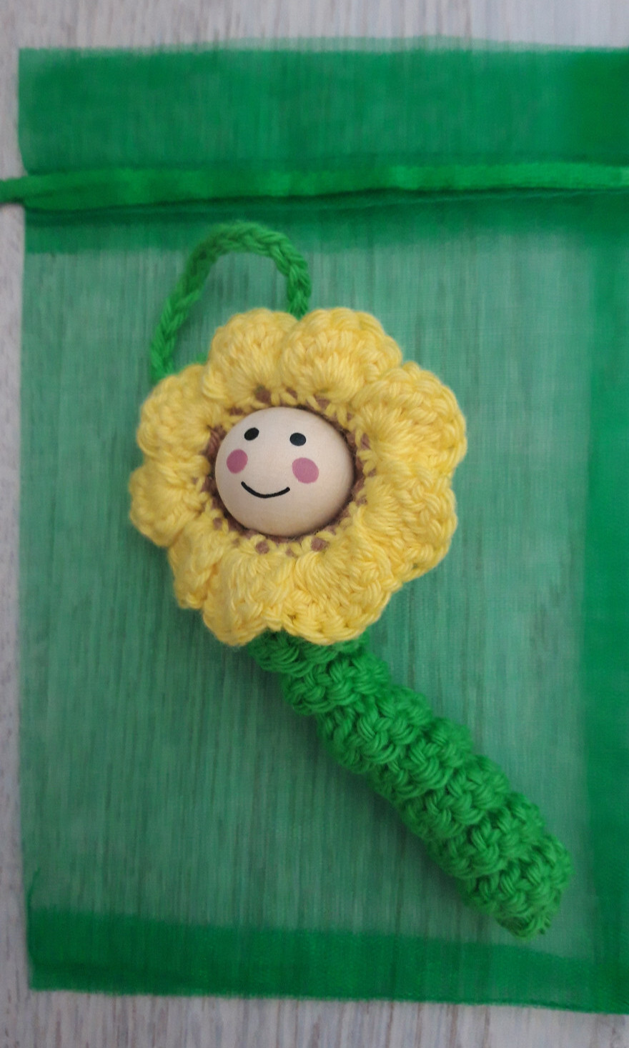 Glückswürmchen, Sorgenwürmchen, Engel, Sonnenblume, Schnecke, Hase, Biene, Blume