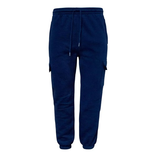 Mens Cargo Jogging Bottoms Sweatpants Fleece Cuffed Tracksuit Joggers S-3XL 2201 - Picture 4 of 6