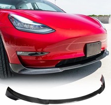 Carbon Fiber Front Lip for Tesla Model 3 2017 2018 2019 2020 2021 2022 2023
