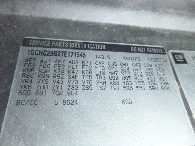 Used Automatic Transmission Assembly fits: 2007 Chevrolet Silverado 2500 pickup - Image 4 of 4