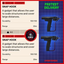 🎮 ARC RAIDERS -  SNAP HOOK BLUEPRINT - ALL PLATFORMS
