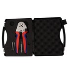 KNIPEX 97 52 65 Four-Mandrel Crimping Pliers Chrome Plated with Locator Case