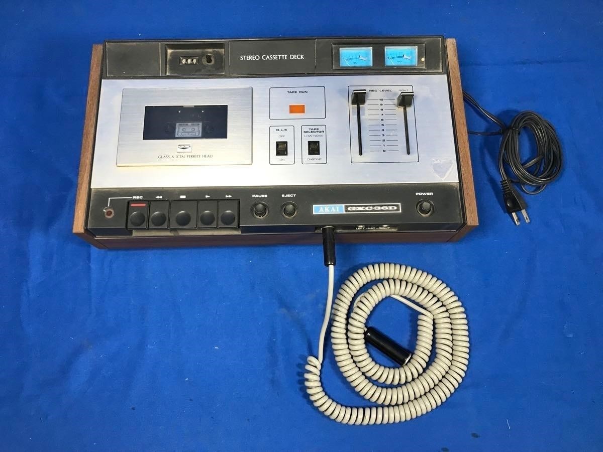 Akai GXC-36 vintage audio equipment - eBay listing photo 1