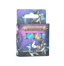 Disciples of Tzeentch Dice 2026  16x 16mm- Age of Sigmar - Brand New, Sealed