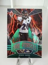 2020 Panini Phoenix Fire Forged Green 04/25 Ed Reed #2 HOF