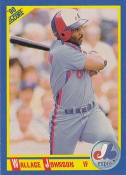 1990 Score #479 Wallace Johnson
