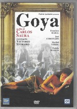 DVD GOYA - Carlos Saura Ed O1  Fuori Catalogo Raro Nuovo Sigillato