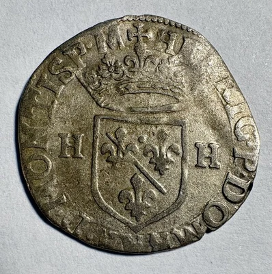 Douzain Henri II de Montpensier 1598 Dombes - Photo 1/3