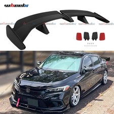 Glossy Black 54 Rear Trunk Spoiler Wing Pro Style Fit Honda Civic Sedan Coupe