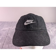 Nike Toddler Club Cap Black Cotton Adjustable Hat 2T-4T 2902-023